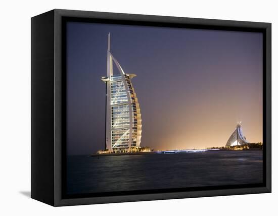 The Iconic Symbol of Dubai, the Burj Al Arab, the World's First Seven Star Hotel, Dubai-Gavin Hellier-Framed Premier Image Canvas