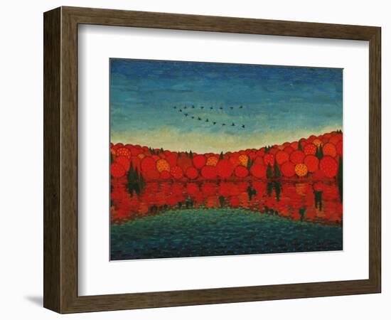 The Idea of Fall-John Newcomb-Framed Premium Giclee Print