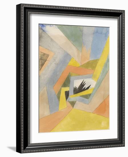 The Idea of Firs-Paul Klee-Framed Giclee Print