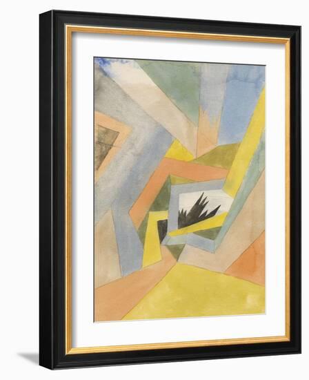 The Idea of Firs-Paul Klee-Framed Giclee Print