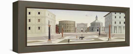 The Ideal City, C.1480-Fra Carnevale-Framed Premier Image Canvas