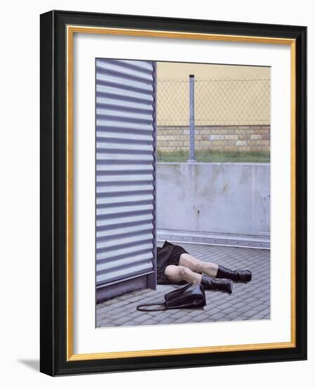 The Ideal Crash, 2001-02-Aris Kalaizis-Framed Giclee Print