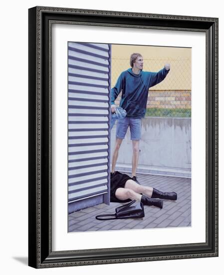 The Ideal Crash, 2001-02-Aris Kalaizis-Framed Giclee Print