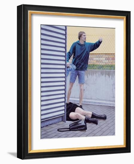 The Ideal Crash, 2001-02-Aris Kalaizis-Framed Giclee Print