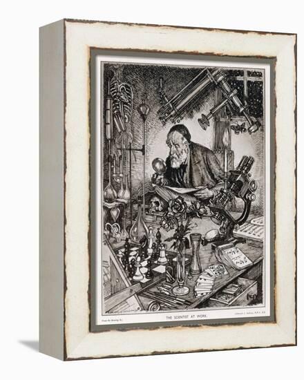 The Ideal Scientist-Edmund J. Sullivan-Framed Premier Image Canvas