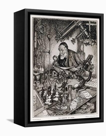 The Ideal Scientist-Edmund J. Sullivan-Framed Premier Image Canvas