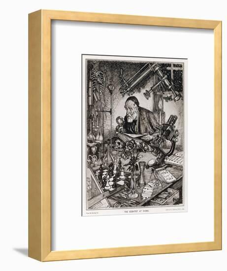 The Ideal Scientist-Edmund J. Sullivan-Framed Photographic Print