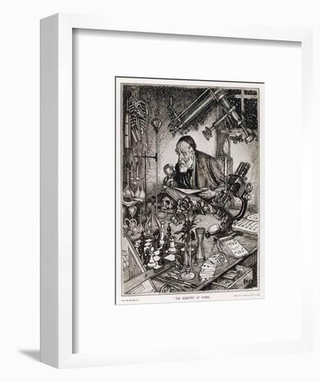 The Ideal Scientist-Edmund J. Sullivan-Framed Photographic Print