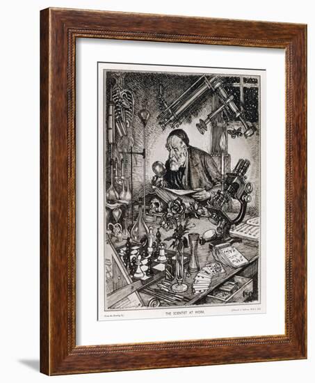 The Ideal Scientist-Edmund J. Sullivan-Framed Photographic Print