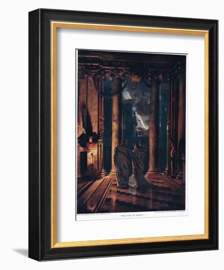 The Ides of March, from 'Hutchinson's History of the Nations'-Edward John Poynter-Framed Giclee Print