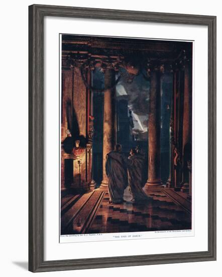 The Ides of March, from 'Hutchinson's History of the Nations'-Edward John Poynter-Framed Giclee Print