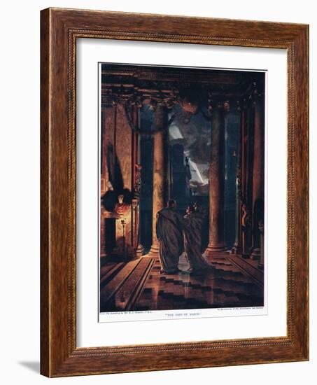 The Ides of March, from 'Hutchinson's History of the Nations'-Edward John Poynter-Framed Giclee Print