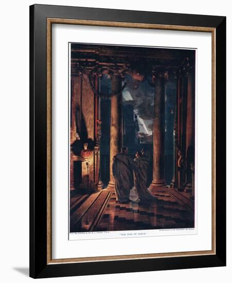 The Ides of March, from 'Hutchinson's History of the Nations'-Edward John Poynter-Framed Giclee Print