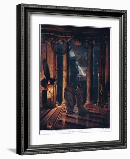 The Ides of March, from 'Hutchinson's History of the Nations'-Edward John Poynter-Framed Giclee Print