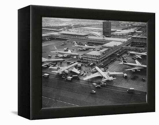 The Idlewild Airport-Dmitri Kessel-Framed Premier Image Canvas