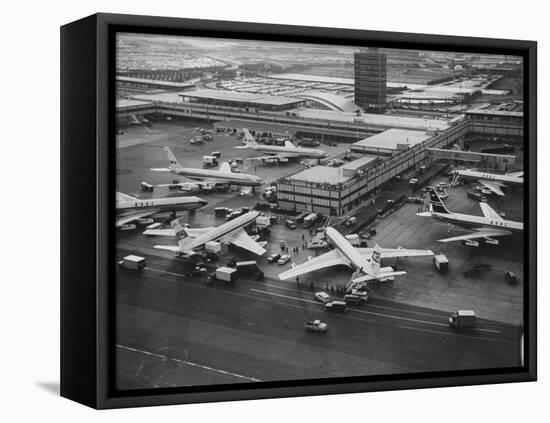 The Idlewild Airport-Dmitri Kessel-Framed Premier Image Canvas