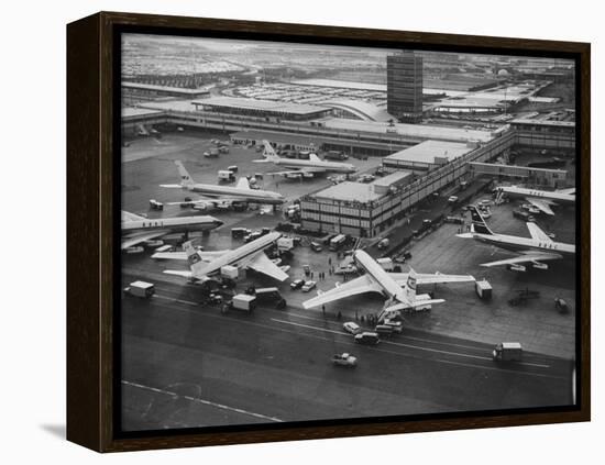 The Idlewild Airport-Dmitri Kessel-Framed Premier Image Canvas