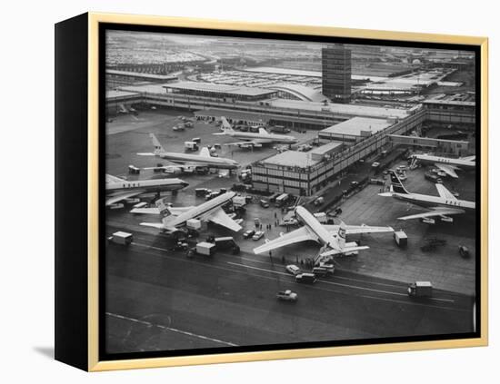 The Idlewild Airport-Dmitri Kessel-Framed Premier Image Canvas