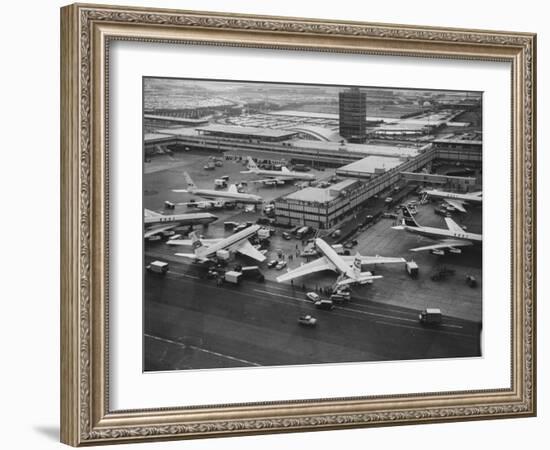 The Idlewild Airport-Dmitri Kessel-Framed Photographic Print