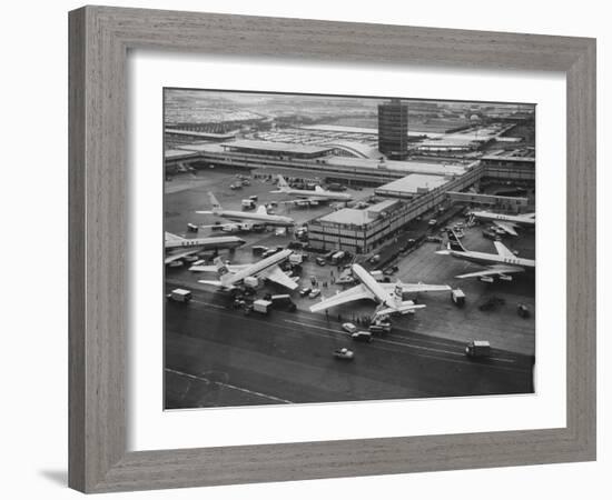 The Idlewild Airport-Dmitri Kessel-Framed Photographic Print