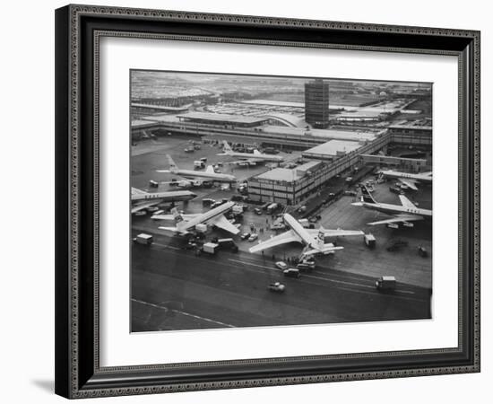 The Idlewild Airport-Dmitri Kessel-Framed Photographic Print