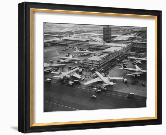 The Idlewild Airport-Dmitri Kessel-Framed Photographic Print