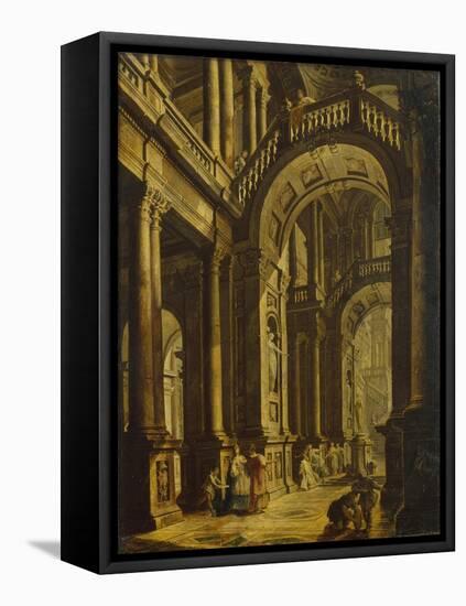 The Idolatry of King Solomon-null-Framed Premier Image Canvas