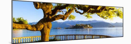 The Idyllic Isola Dei Pescatori and Isola Bella, Borromean Islands, Lake Maggiore, Piedmont, Italy-Doug Pearson-Mounted Photographic Print