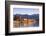 The Idyllic Lakeside Village of Baveno Illuminated at Sunrise, Lake Maggiore, Piedmont, Italy-Doug Pearson-Framed Photographic Print