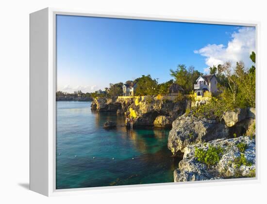 The Idyllic West End, Negril, Westmoreland, Jamaica-Doug Pearson-Framed Premier Image Canvas