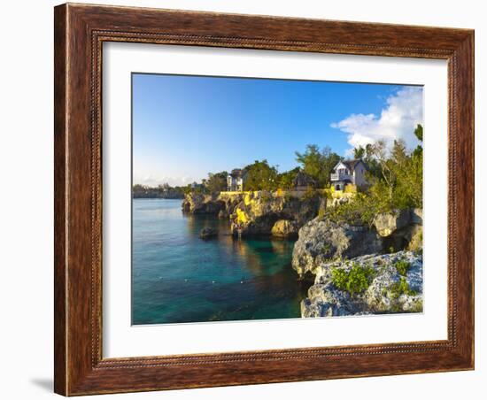 The Idyllic West End, Negril, Westmoreland, Jamaica-Doug Pearson-Framed Photographic Print