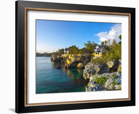 The Idyllic West End, Negril, Westmoreland, Jamaica-Doug Pearson-Framed Photographic Print