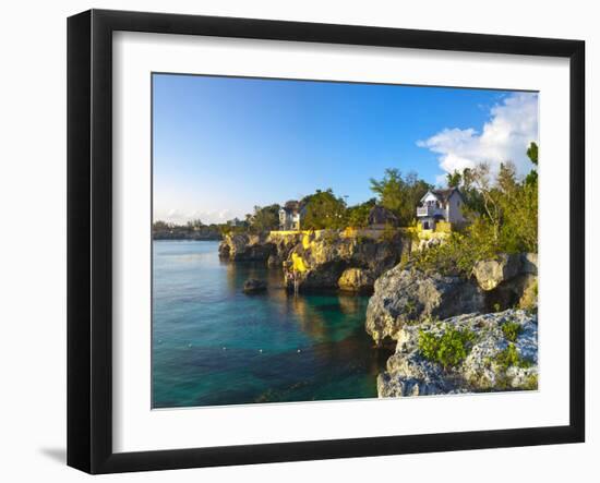 The Idyllic West End, Negril, Westmoreland, Jamaica-Doug Pearson-Framed Photographic Print