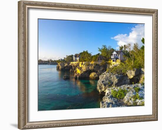 The Idyllic West End, Negril, Westmoreland, Jamaica-Doug Pearson-Framed Photographic Print