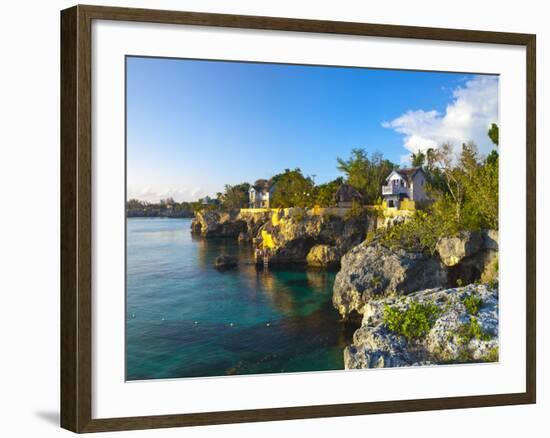 The Idyllic West End, Negril, Westmoreland, Jamaica-Doug Pearson-Framed Photographic Print