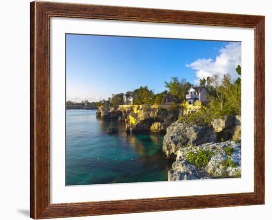 The Idyllic West End, Negril, Westmoreland, Jamaica-Doug Pearson-Framed Photographic Print