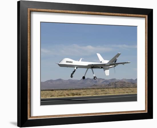 The Ikhana Unmanned Aircraft-Stocktrek Images-Framed Photographic Print