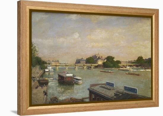 The Ile De La Cite, Paris-Luigi Loir-Framed Premier Image Canvas