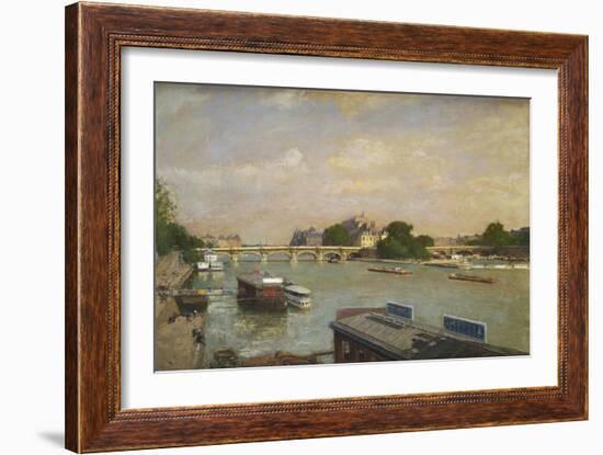 The Ile De La Cite, Paris-Luigi Loir-Framed Giclee Print