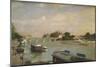 The Ile De La Cite, Paris-Luigi Loir-Mounted Giclee Print