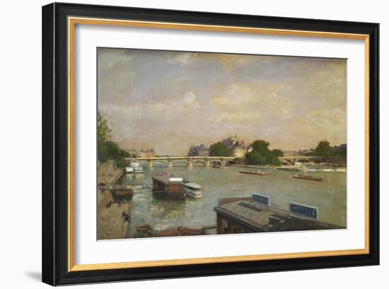 The Ile De La Cite, Paris-Luigi Loir-Framed Giclee Print