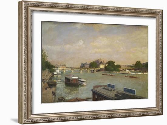 The Ile De La Cite, Paris-Luigi Loir-Framed Giclee Print