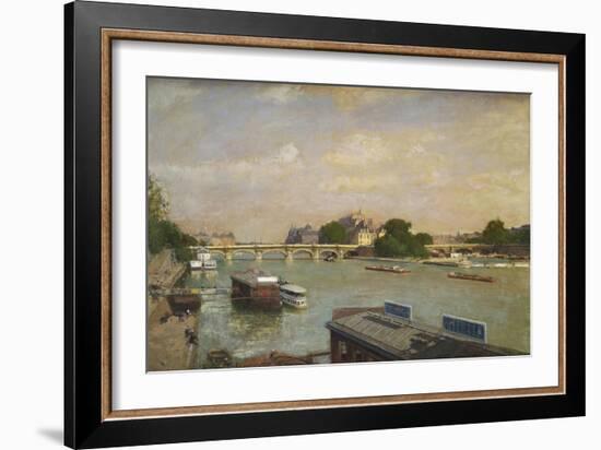 The Ile De La Cite, Paris-Luigi Loir-Framed Giclee Print