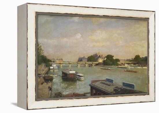 The Ile De La Cite, Paris-Luigi Loir-Framed Premier Image Canvas