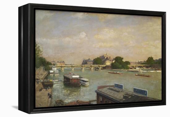 The Ile De La Cite, Paris-Luigi Loir-Framed Premier Image Canvas