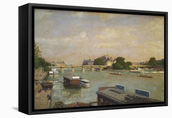 The Ile De La Cite, Paris-Luigi Loir-Framed Premier Image Canvas