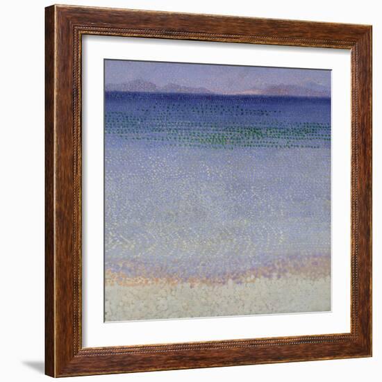 The Iles d'Or (The Iles d'Hyeres, Var), c.1891-92 (oil on canvas)-Henri-Edmond Cross-Framed Giclee Print