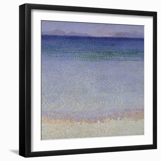 The Iles d'Or (The Iles d'Hyeres, Var), c.1891-92 (oil on canvas)-Henri-Edmond Cross-Framed Giclee Print