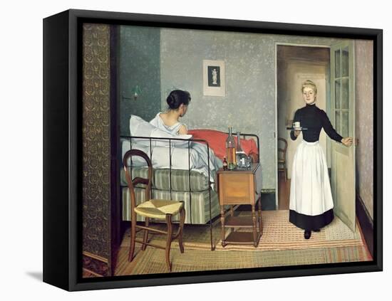 The Ill Child-Félix Vallotton-Framed Premier Image Canvas