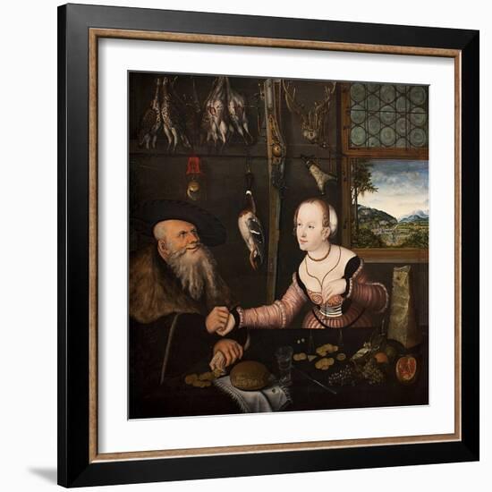 The Ill Matched Couple-Lucas Cranach the Elder-Framed Giclee Print